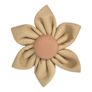 Blushing Sands - Leather Bow Tie 