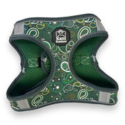 Green Paisley - Step-in Harness 