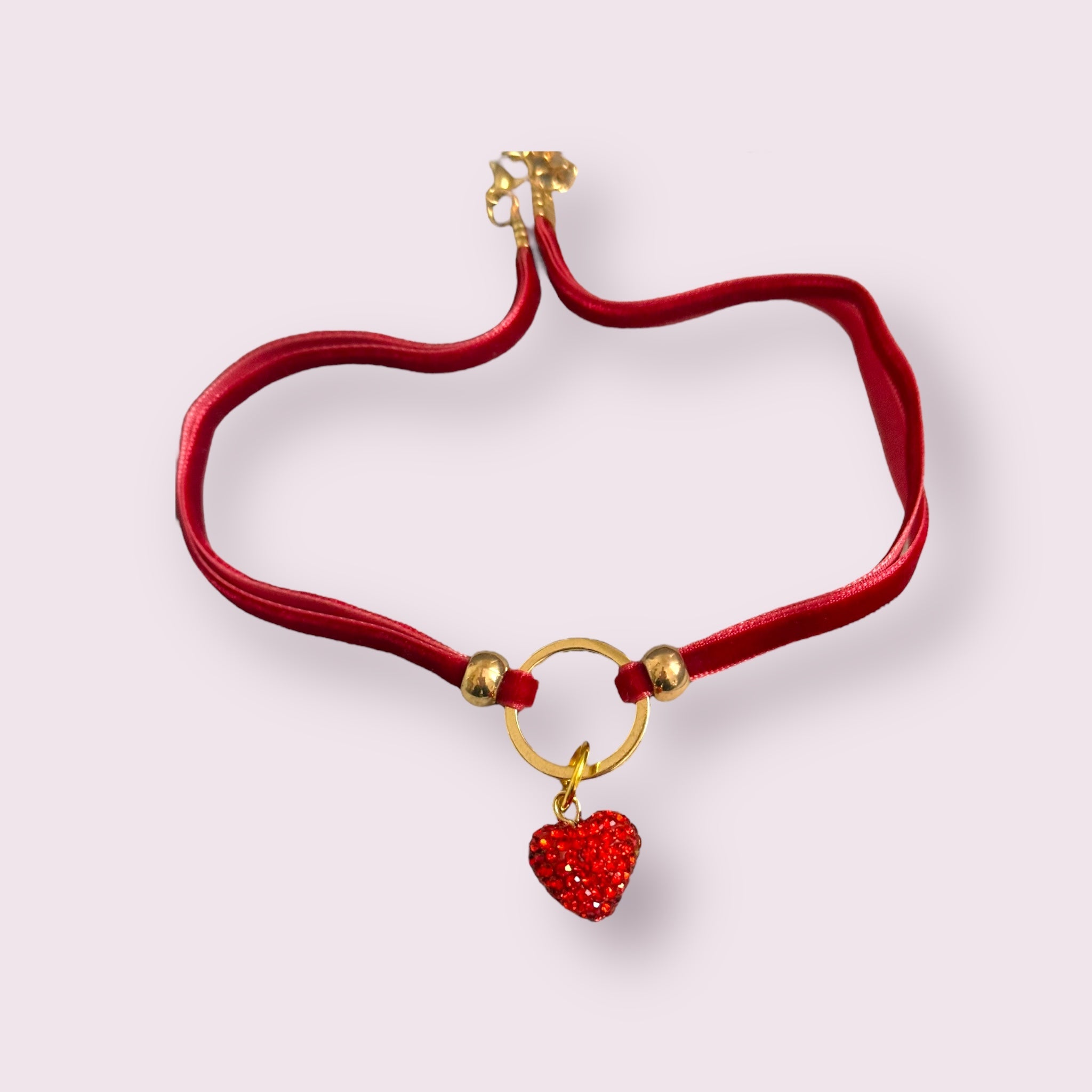 My Sweet Petite – Luxury Velvet Rope Dog Collar Necklace 