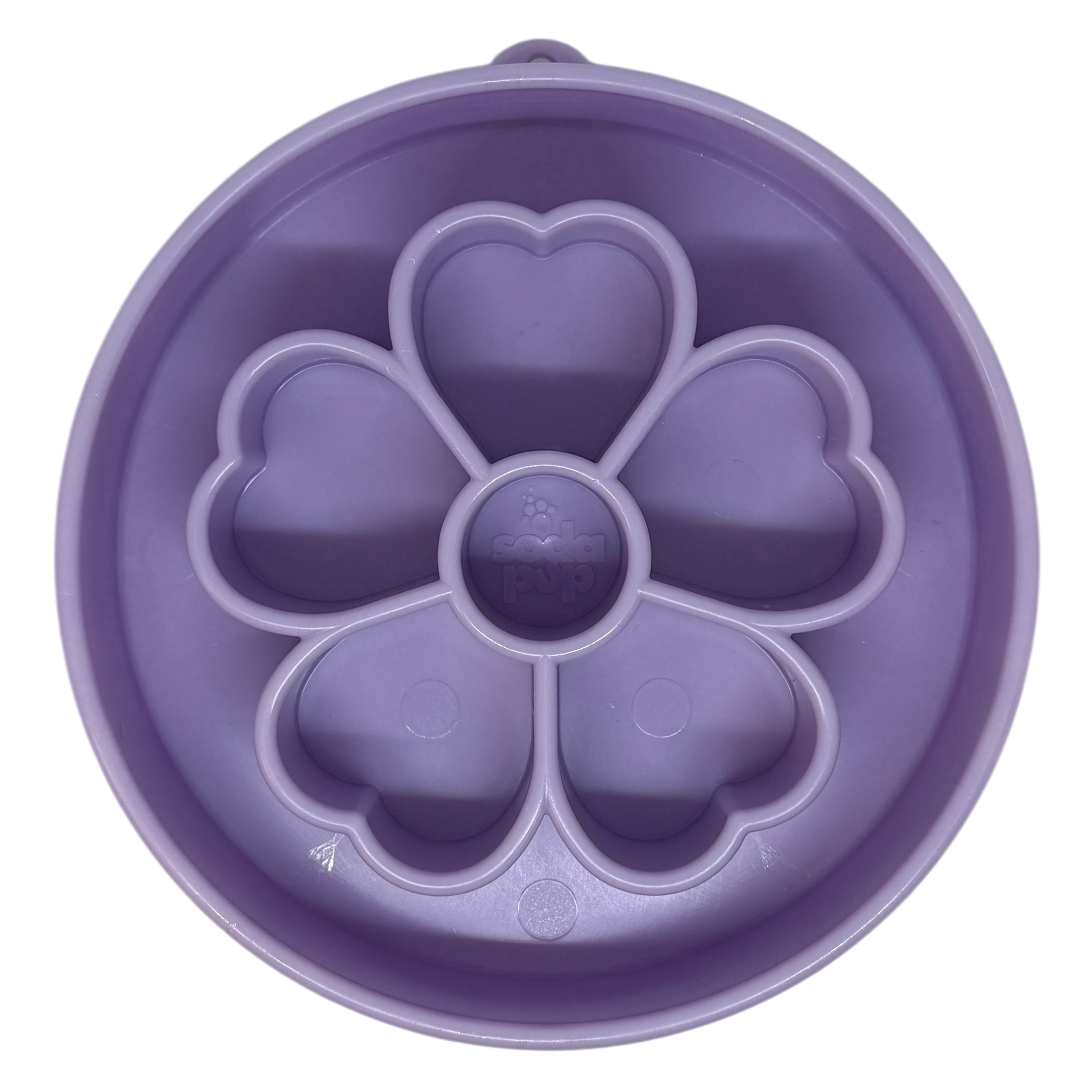 Flower eBowl Deep Slow Feeder Dog Bowl for Enrichment | USA Made