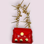 Rock and Roll Leatherette Dog Pick Up Bag Holder