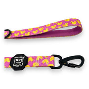 Pink Rubber Ducky Leash 