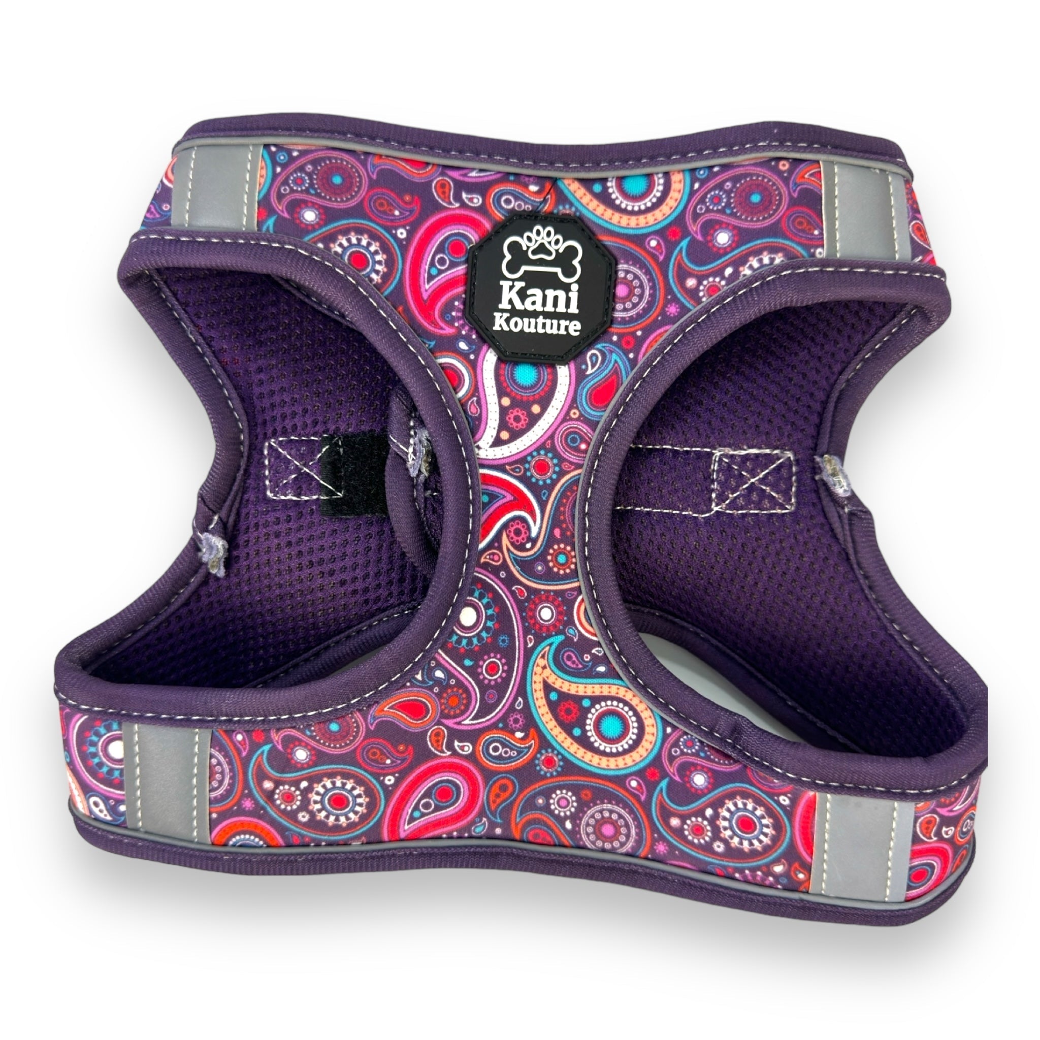 Purple Paisley - Step-in Harness 