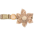 Load image into Gallery viewer, Créam Brûlée - Flower Tie 
