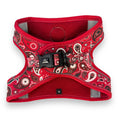 Load image into Gallery viewer, Red Paisley - Step-in Harness 
