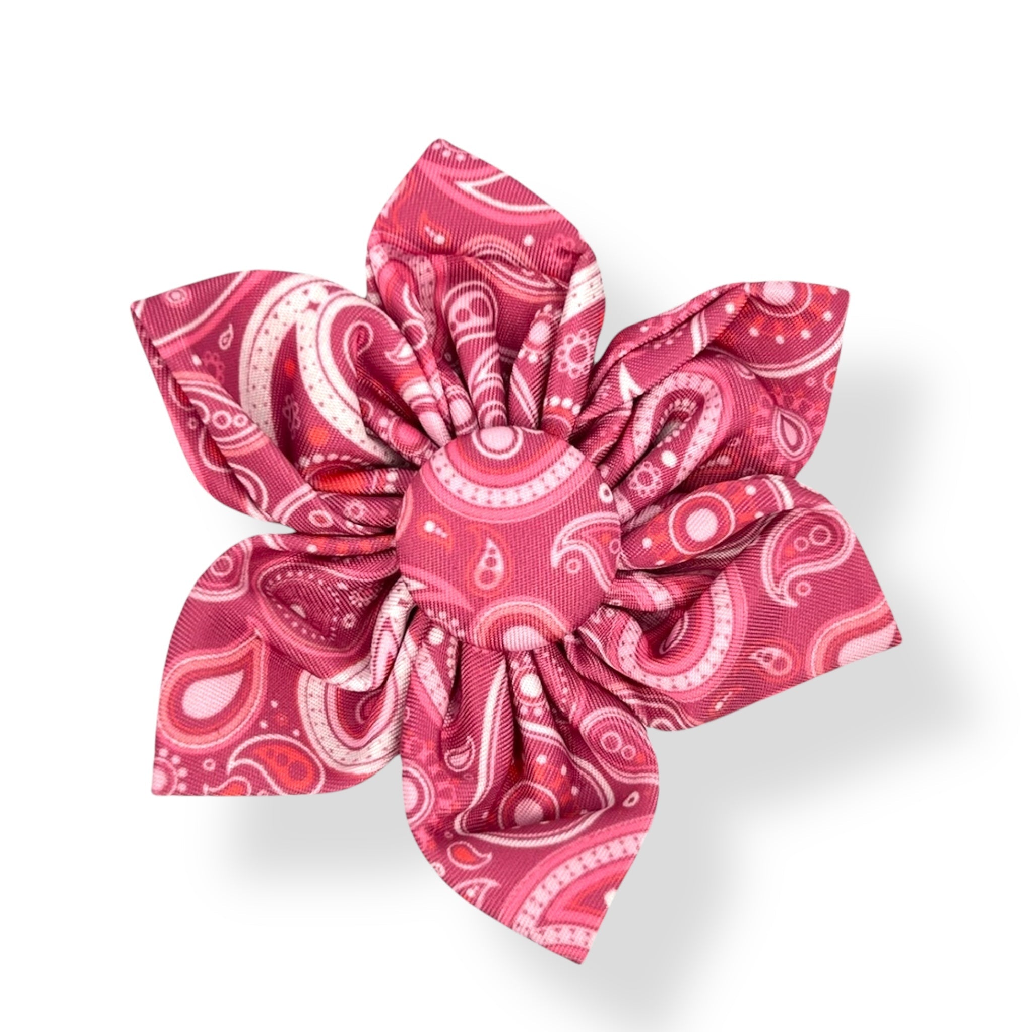 Pink Paisley - Flower Tie 