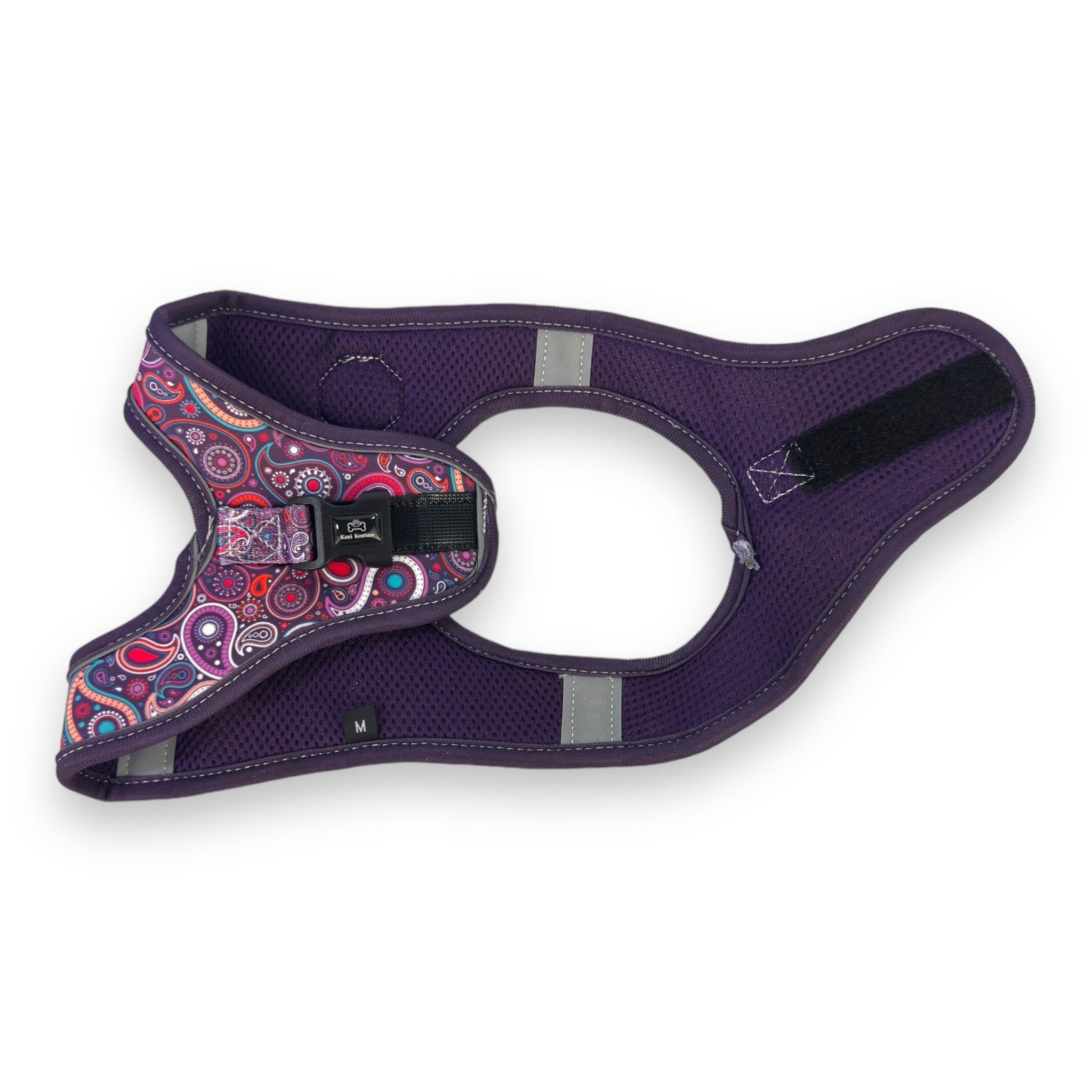 Purple Paisley - Step-in Harness 