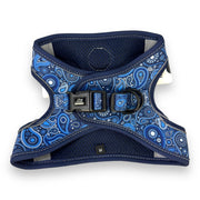Blue Paisley - Step-in Harness 