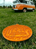 Load image into Gallery viewer, Camp eMat - Enrichment Lick Mat For Dogs and Cats - with Suction Cups | Retro Van Design | USA Made
