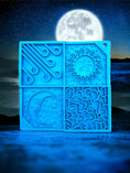 Load image into Gallery viewer, Sky eMat - Enrichment Lick Mat for Dogs and Cats | Celestial Design | SodaPup
