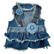 Denim Rose Dress