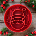 Load image into Gallery viewer, Santa Christmas eBowl Deep Slow Feeder Dog Bowl for Enrichment | USA Made
