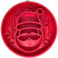 Load image into Gallery viewer, Santa Christmas eBowl Deep Slow Feeder Dog Bowl for Enrichment | USA Made
