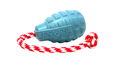 Load image into Gallery viewer, USA-K9 Grenade Shaped Rubber Dog Toy - Chew, Treat Dispenser & Tug Toy | USA
