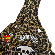 Animal Print Pups Of Anarchy Overalls