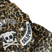 Animal Print Pups Of Anarchy Overalls