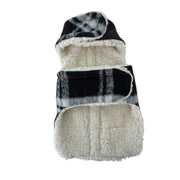 Plaid Fleece Coat
