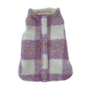 Plaid Fleece Coat