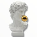 Load image into Gallery viewer, David Sculpture - Gold Ball Edition - gold ball david sculpture, luxury bust, product image 1
