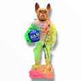 Load image into Gallery viewer, Astronaut Bulldog Sculpture - Space Pop Icon - space pop astronaut bulldog sculpture, luxury sculpture, product image 1
