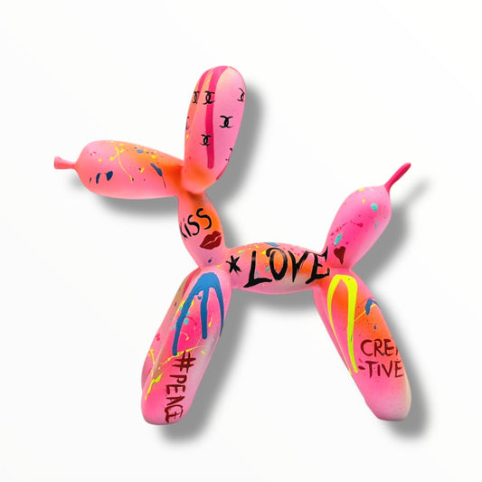 Balloon Dog Sculpture - Follow Your Dreams - follow your balloon dog sculpture, luxury sculpture, product image 1