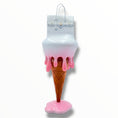 Load image into Gallery viewer, Melty Bag Sculpture - White & Pink Edition - white and pink melty bag sculpture, luxury sculpture, product image 1
