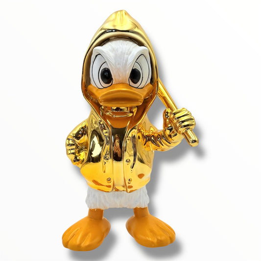DUXX Sculpture - Gold Chrome Edition - gold chrome duxx sculpture, luxury sculpture, product image 1