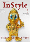 Load image into Gallery viewer, DUXX Duck Sculpture - Gold Chrome LV Edition - gold chrome lv duxx duck sculpture, luxury sculpture, product image 3
