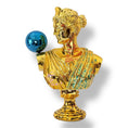 Load image into Gallery viewer, Gold Chrome Artemis Sculpture - Graffiti Pop Art Goddess Statue - pop art graffiti goddess statue gold chrome artemis…
