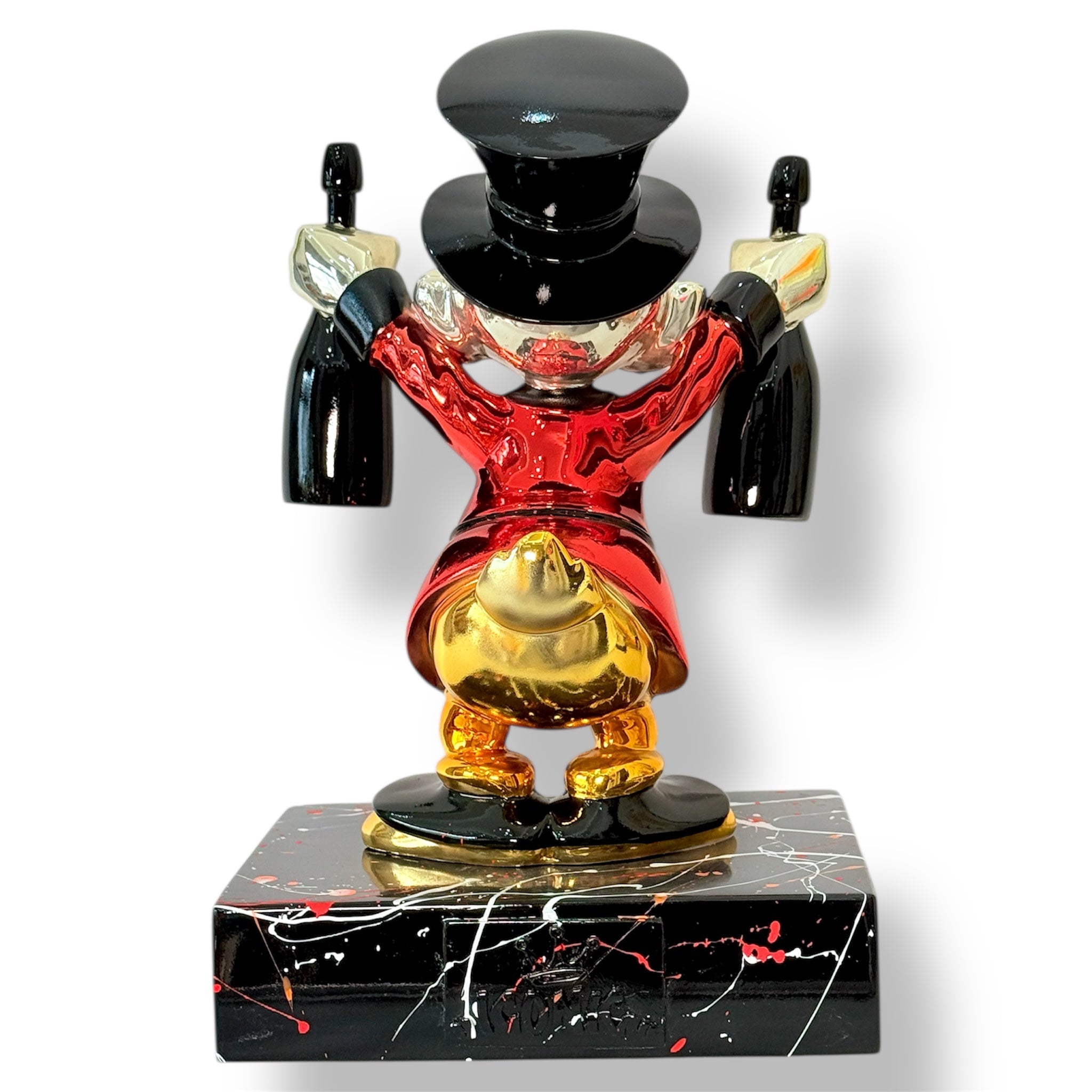 Scrooge McDuck - Dom Perignon Champagne Edition - champagne dom perignon scrooge mcduck, luxury sculpture, product image 4