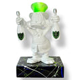 Load image into Gallery viewer, Scrooge McDuck Sculpture - White Neon Green Pop Art Edition - neon green pop art neon white scrooge mcduck sculpture, luxury…
