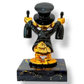 Load image into Gallery viewer, Scrooge McDuck Champagne Sculpture - Gold Chrome Celebration Edition - gold chrome celebration scrooge mcduck champagne…
