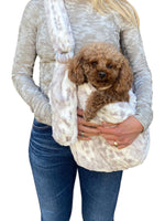 Furbaby Adjustable Sling Bag, Grey Linx