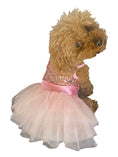 Load image into Gallery viewer, Over the Top Iridescent Blush Sequin Tutu
