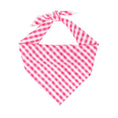 Load image into Gallery viewer, Pink | Hot Pink Gingham Tie Dog Bandana
