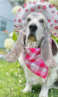 Load image into Gallery viewer, Pink Plaid Bandana
