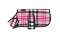 Load image into Gallery viewer, Pink Plaid Blanket Dog Coat
