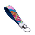 Load image into Gallery viewer, Pink Madras Key Ring
