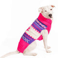 Load image into Gallery viewer, Pink Vail Dog Sweater

