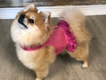 Load image into Gallery viewer, Parisian Pet 'Polka Dot Harness' Dress for Dogs & Cats – Fashionable Pet Dress with Adjustable Harness, Comfortable Fit, Pink
