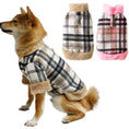 Load image into Gallery viewer, Plaid Dog Dress Coat 

