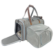 Mr. Peanut's Gold Series Standard Size Airline Compliant Expandable Pet Carrier