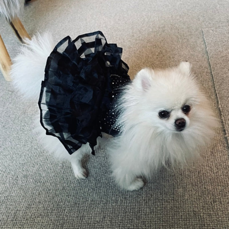 Bling Black Dog Party Dress - Southlake Paws