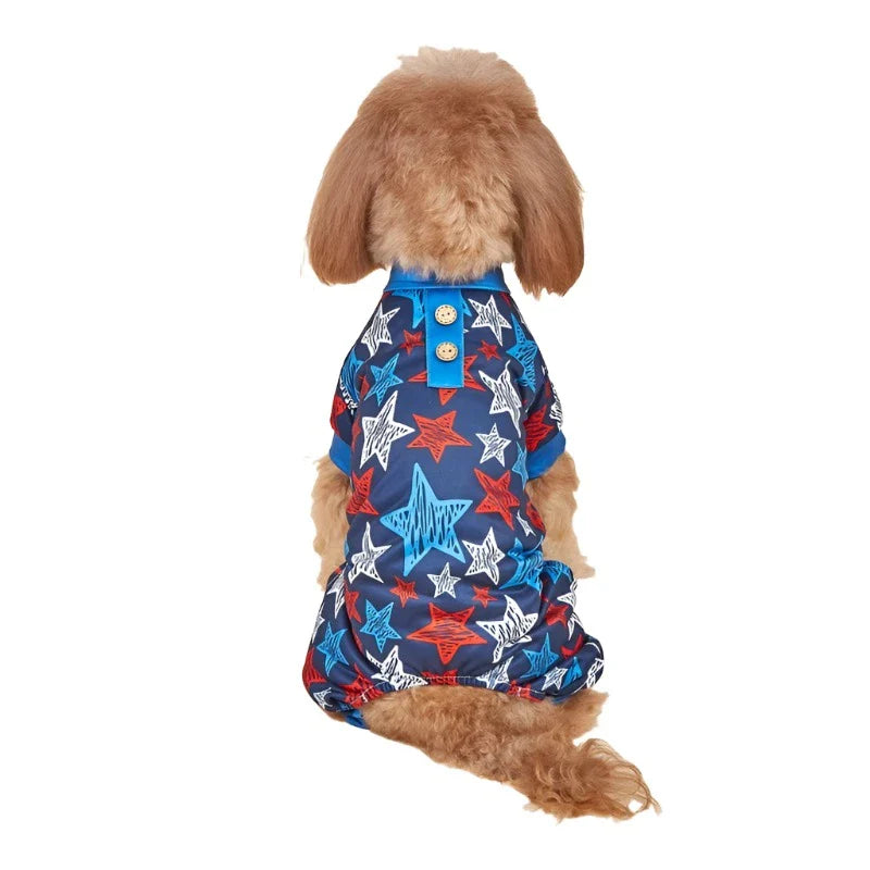 Americana Stars & Stripes Dog PJs
