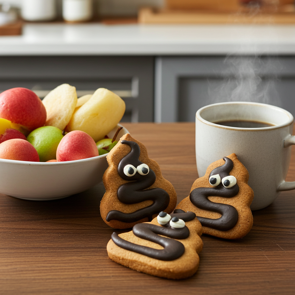 Poop Organic Dog Cookies