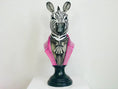Load image into Gallery viewer, Pop Art Zebra Statue
