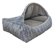 Winter White-Faux Fur Canopy Bed