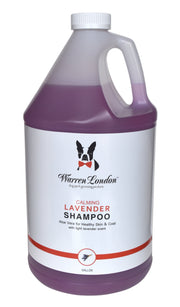 Calming Lavender Dog Shampoo w/Aloe Vera & Essential Oils - Professional Size