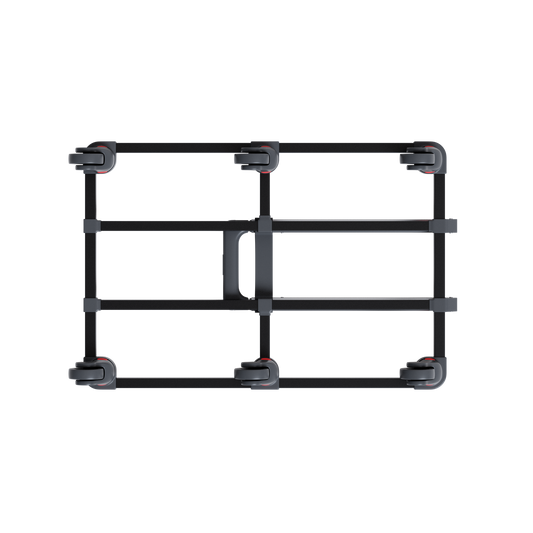 Baseboard with 6 Wheels Compatible with Luxury Rider, Luxury Lorry, Bone Cruiser Pro Version Only.