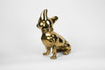 Load image into Gallery viewer, French Bulldog or "Frenchie" Dog Sculpture in Brass
